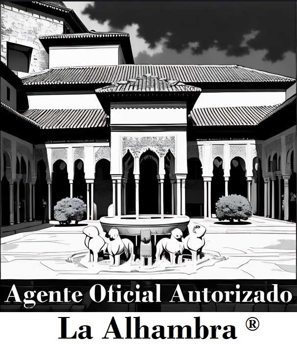 Agente Autorizado Oficial por el Patronato de la Alhambra de Granada para venta y gestión de entradas, visitas y grupos